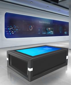 interactive touch screen coffee table