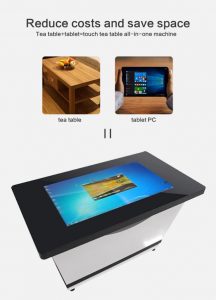 coffee table touch screen computer