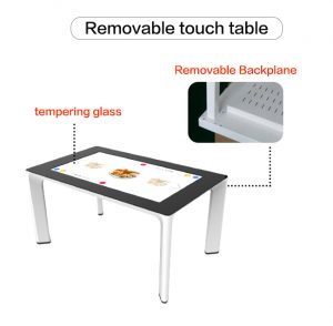 digital touch screen table