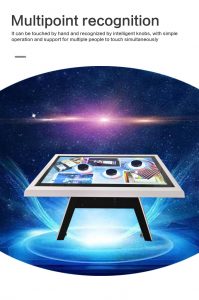 interactive touch screen coffee table