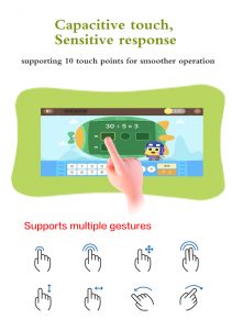 large touch screen table