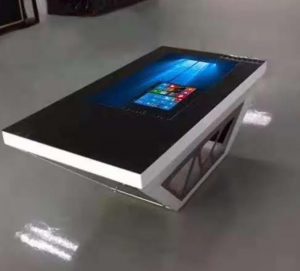 large touch screen table