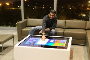 touch screen activity table