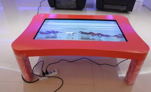 touch screen coffee table