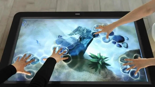 touch screen gaming table