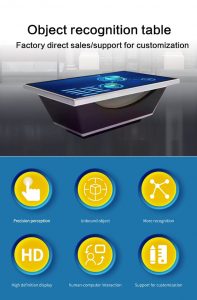 touch screen tv table